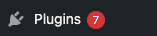 Screenshot of pending plugin updates