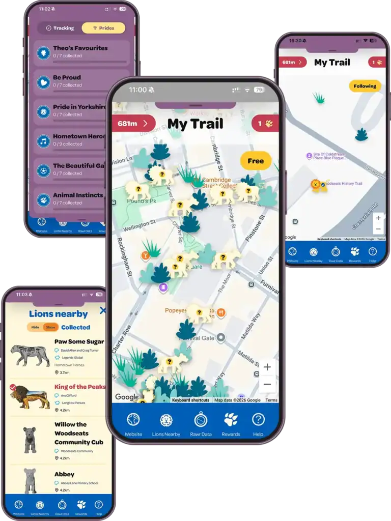 Interactive Trail & Discovery Apps Screenshot